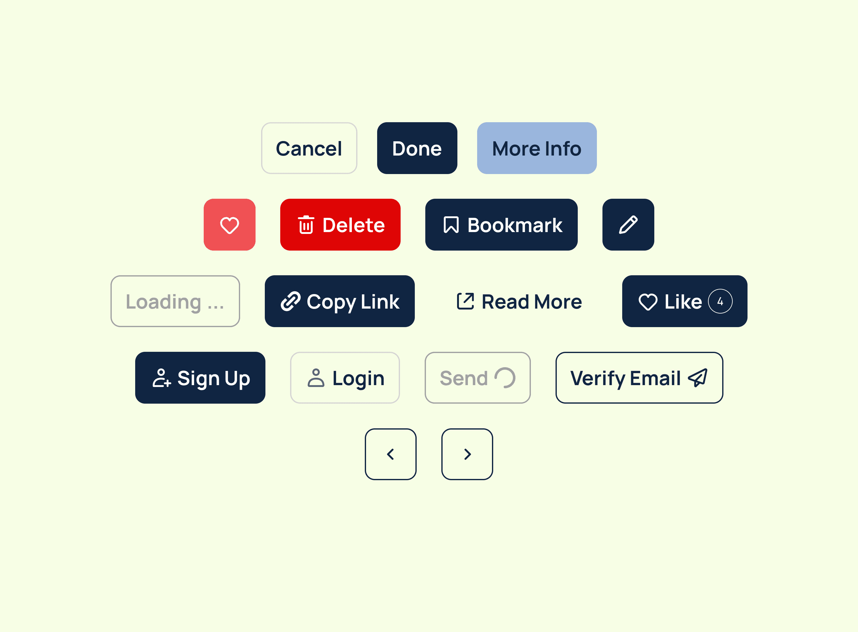 Button Component Library